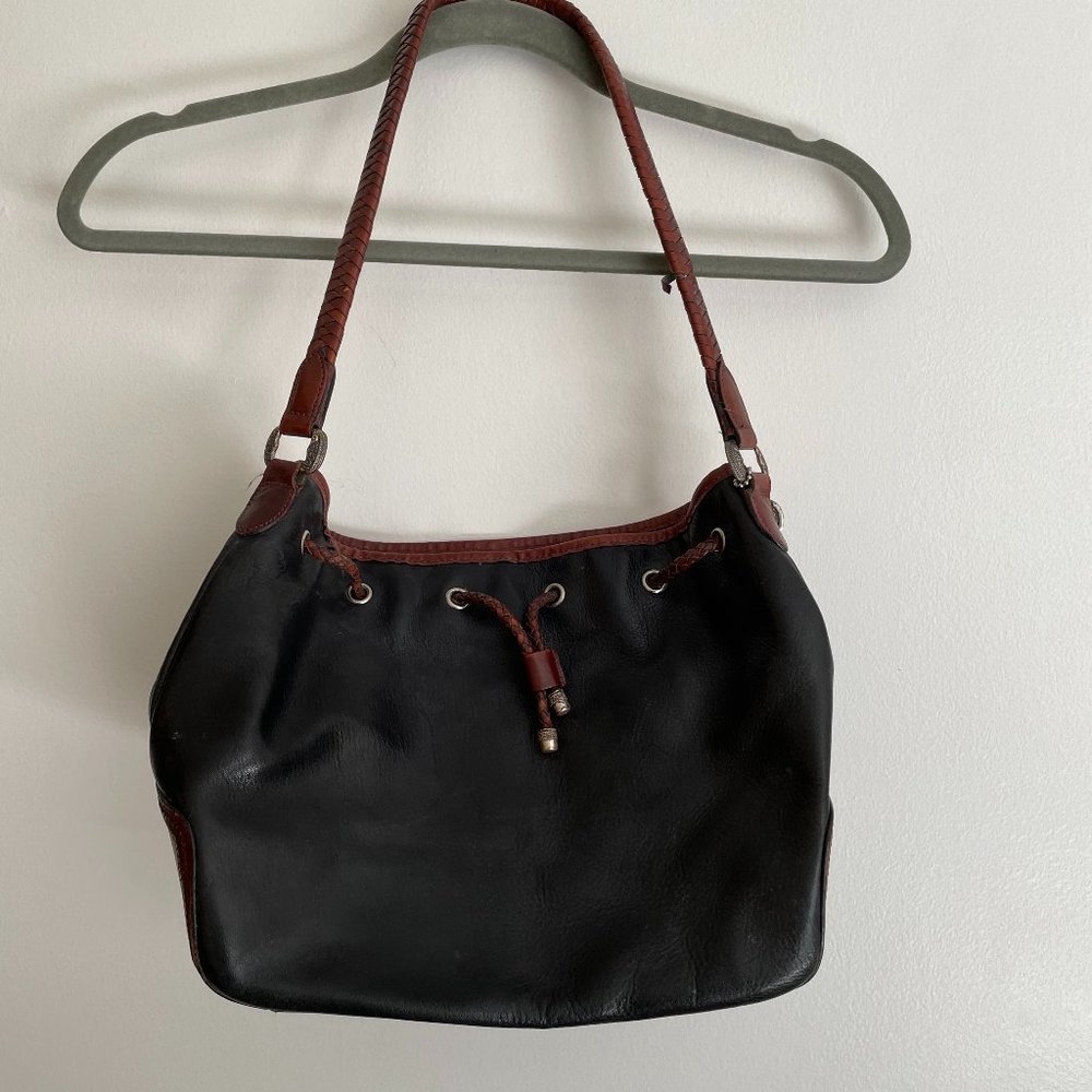Fossil Black Leather Handbag